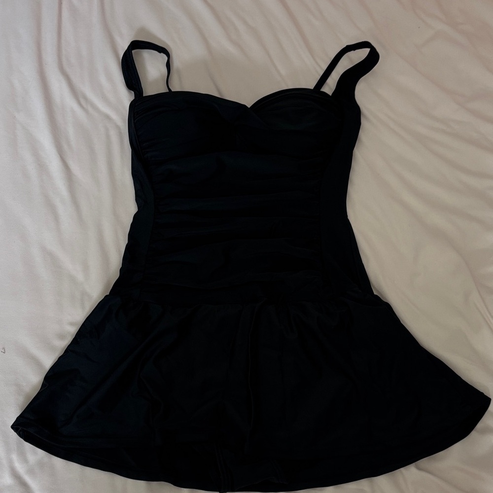 VENUS Black Swimsuit Dress